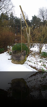 Bezoekerscentrum Zoerselbos Het Boshuis waterput